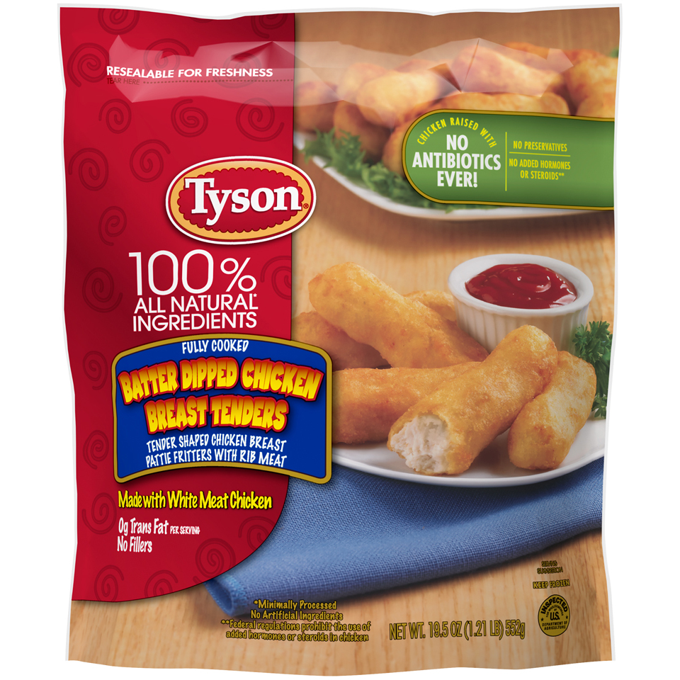 Tyson Poultry; Breaded Chicken Bits, Delicious And Easy!