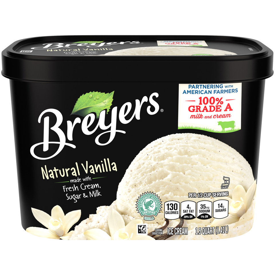 Breyers Ice Cream, Smooth, And Creamy What a Sweet Treat!