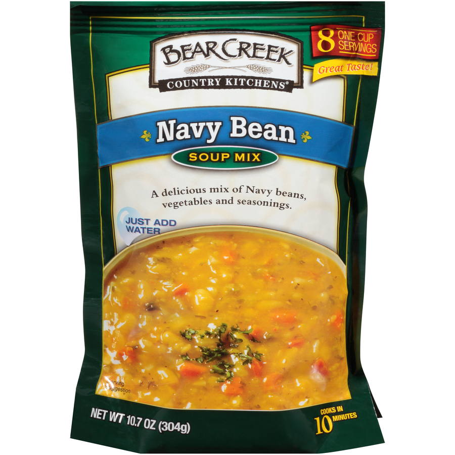 Bear Creek Soup Has Seriously Delicious Flavors For The Smart Eater   CountryKitchensNavyBeanSoupMix10.7Oz 