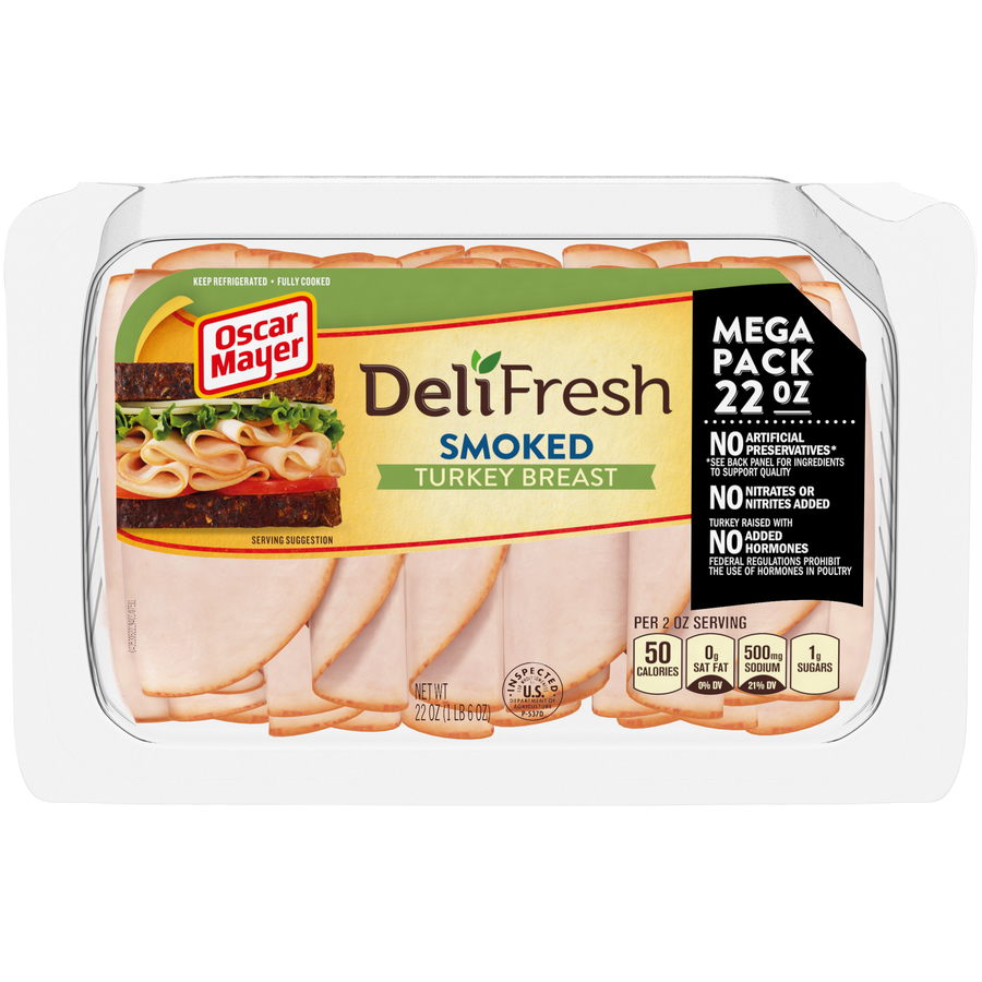 Oscar Mayer Deli Fresh Meats; Sandwiches or Hors D'oeuvres ? Both!