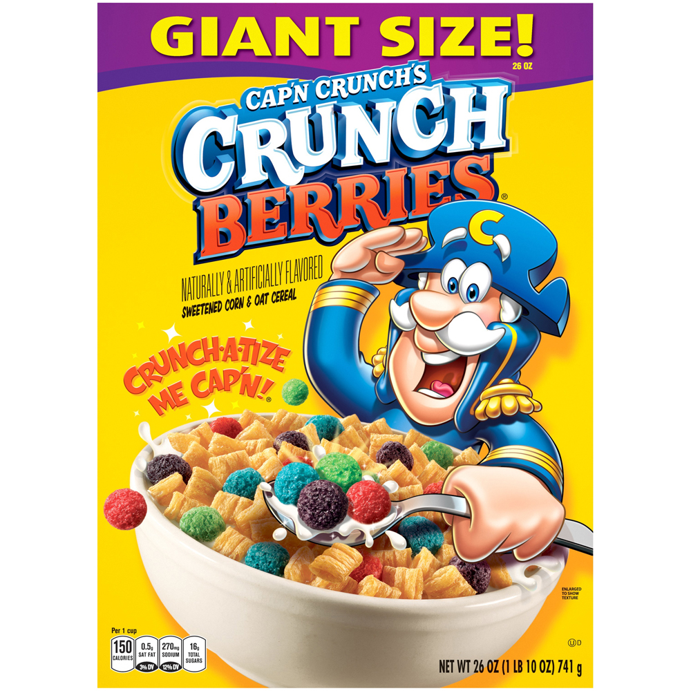 captain crunch berry cereal