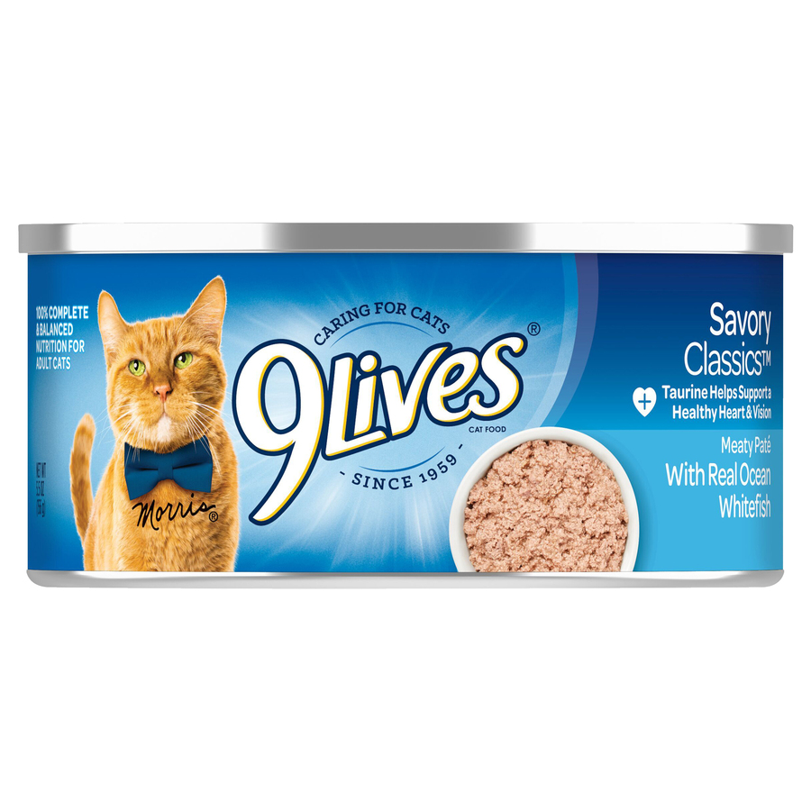 9 Lives Cat Food Satisfies The Fussiest Felines!