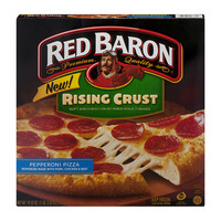 Red Baron Pizza, No, Not The Pilot, But The Baked Cheesy Dish.